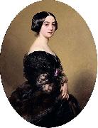 Franz Xaver Winterhalter Baronne Henri Hottinguer, nee Caroline Delessert painting